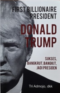 Image of First billionaire president Donald Trump