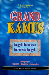 Grand Kamus Inggris - Indonesia, Indonesia - Inggris