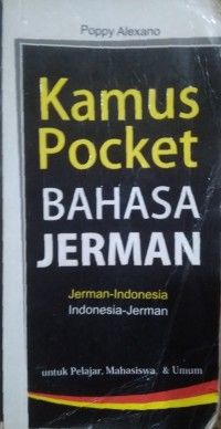 Kamus Pocket Bahasa Jerman