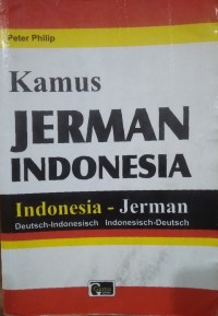 Kamus Jerman-Indonesia, Indonesia-Jerman