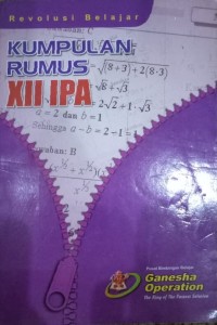 Image of Kumpulan rumus XII IPA