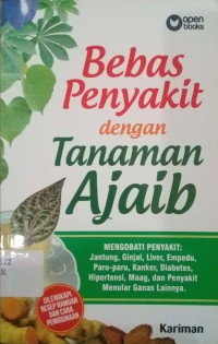Image of Bebas penyakit dengan tanaman ajaib