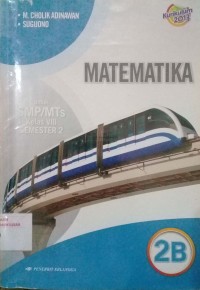 Image of Matematika SMP Jilid 2B Kelas VIII Semester 2