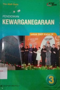 Image of Pendidikan Kewarganegaraan untuk SMP Kelas IX