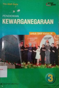 Pendidikan Kewarganegaraan untuk SMP Kelas IX