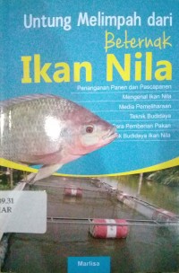 Untung melimpah dari beternak ikan nila