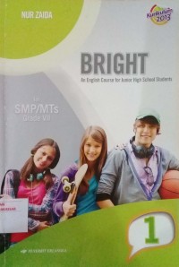 Image of Bright An English Course for  Junior High School Students SMP/MTS Kelas VII