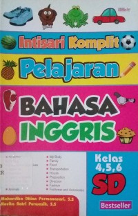 Intisari komplit pelajaran bahasa inggris kelas 4,5,6 SD