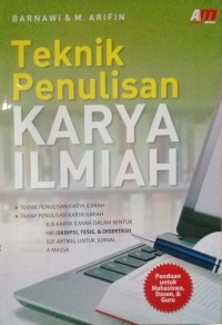 Teknik penulisan karya ilmiah