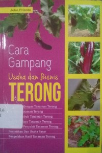 Cara gampang usaha dan bisnis terong