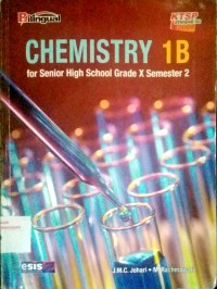 Image of Chemistry 1 B : for senior school grade X semester 2