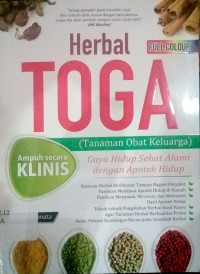 Herbal Toga (Tanaman obat keluarga)