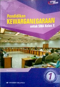 Image of Pendidikan kewarganegaraan untuk SMA kelas X