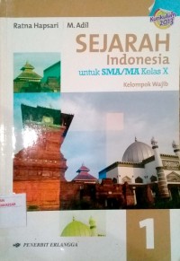 Sejarah Indonesia  untuk SMA/MA kelas X