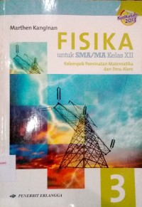 Image of Fisika 3 untuk SMA/MA Kelas XII