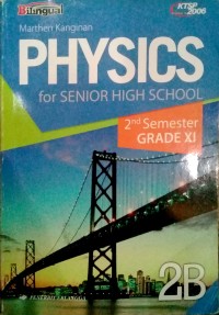 Image of Physics 2B for senior high school grade XI 2nd semester