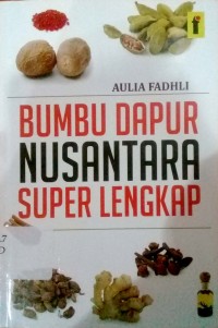 Bumbu dapur nusantara super lengkap