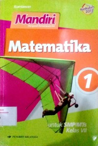 Image of Mandiri Matematika SMP/MTs Kelas VII