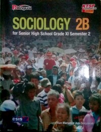 Image of Sociology 2B: For senior high school grade XI semester 2