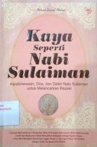 Image of Kaya seperti Nabi Sulaiman