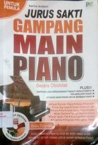 Image of Jurus sakti gampang main piano