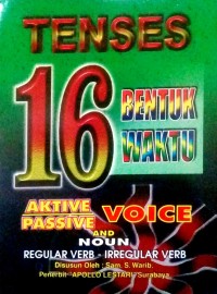Image of Tenses 16 bentuk waktu