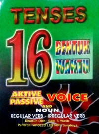 Tenses 16 bentuk waktu