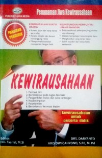 Kewirausahaan (Penanaman jiwa kewirausahaan)