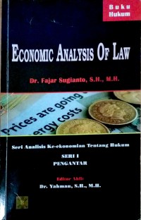 Ecomomic Analysis of Law