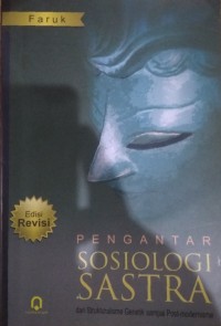 Pengantar sosiologi sastra