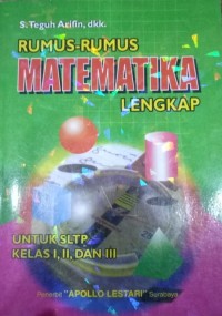 Image of Rumus-rumus matematika lengkap
