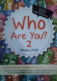 Image of Who Are You? 2