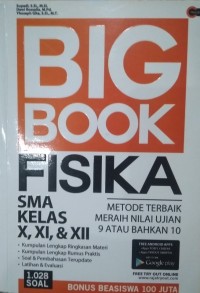 Image of Big Book Fisika SMA Kelas X, XI, dan XII