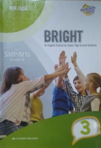 Image of Bright an english course for SMP/MTs grade IX