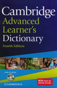 Cambridge Advanced Learner's Dictionary 4th edition