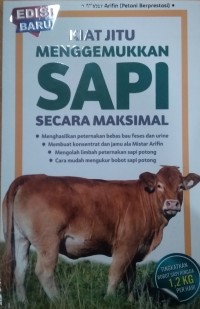 Kiat Jitu Menggemukkan Sapi Secara Massal