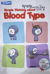 Image of Simple Thinking  about Bloodtype